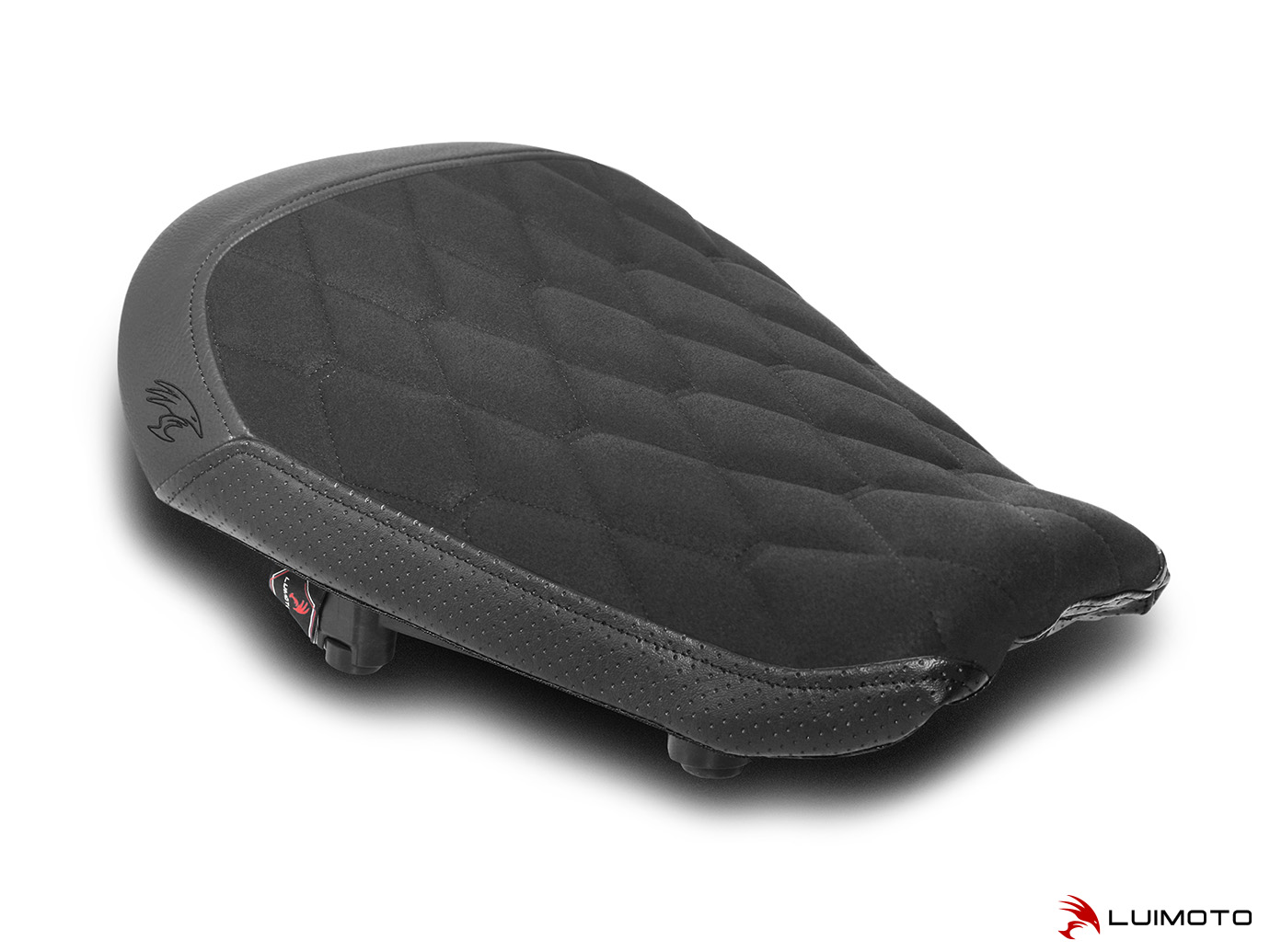 LUIMOTO (Hex-Diamond) Rider Seat Cover for the HARLEY DAVIDSON Sportster S 1250 (2021+) LUIMOTO (Hex-Diamond) Rider Seat Cover for the HARLEY DAVIDSON Sportster S 1250 (2021+)